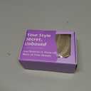 KooKaStyle Invisible Wire Hair Extensions Long Straight Layered Synthetic with Transparent Wire Adjustable Size 6 Secure Clips Hairpieces for Women 16 Inch (16 Inch, H1860A#Beige Blonde)