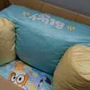 Bluey Kids Sofa Bean Bag Armchair, Soft Plush Lounge Chair for Bedroom or Playroom