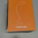 Clip on Desk Lamp with Clamp for Reading Home Office, 360 Ajustable Clip Light for Bed Headboard, Bedside or Desk with 10 Dimmable Brightness 3 Eye-Care Color Modes