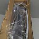 Drum Lampshades Set of 2, 11.6" Top x 12.6" Bottom x 9.8" High Lamp Shades for Table Lamps, Bedside Lamps, Floor Lamps, Gray Fabric Lampshade, Easy Assembly Lamp shade Replacement, Spider Fitter