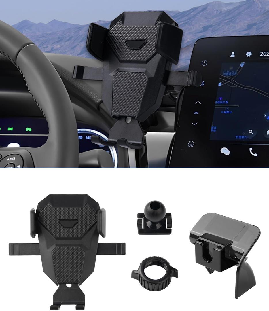 Karltys Car Phone Holder for Toyota Camry 2021-2024, Cell Phone Holder Air Vent Phone Mount for Camry Accessories, Hands Free Thick Case Friendly Mobile Phone Stand for 4-7 Inch Smartphones