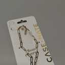 CaseMate Phone Charm with Gold Metal Chain Detachable Anti Theft Strap Hands Free iPhone Wrist Strap for Women Phone Chain Wristlet Fits Galaxy, Pixel and More Gold