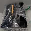 Shower Caddy Portable and Cleaning Caddy Organizer for Bathroom, Kitchen, Toiletries Storage Caddy organizer with handle, Rust-Resistant, Durable Material (Black, 9.36" L7.73" W7.24" H)