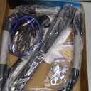 Ally Peaks Pull Up Bar for Doorway | Thickened Steel Max Limit 440 lbs Upper Body Fitness Workout Bar| Multi-Grip Strength for Doorway | Indoor Chin-Up Bar Fitness Trainer for Home Gym Portable (silver1)