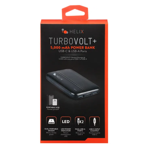 HELIX Turbo volt+ 5000 mAg Pover Bank