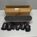 Honoson 7 Pcs Skateboard for Toddlers Beginners Knee Elbow Pads Wrist Guards Gear Set