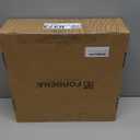 Forbena Corner White Floating Book Shelves for Wall Set of 4, Wood Nursery Corner Bookshelf for Kids Bedroom, Large Modern Round Wall Bookshelves for Living Room Decor, Indoor Plants, Bathroom (12" Depth)