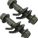 2pcs 14mm Adjustable Camber Correction Alignment Kit for Front Wheels Cam Bolts for Buick for Chevrolet for Honda for Nissan for Dodge for Ford for Jeep 81260