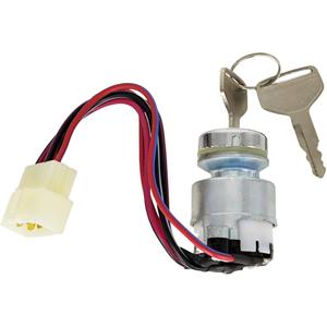 XYZIL Starter Ignition Switch w/Key T4625-B0100 Compatible with KIOTI CK DK DS RX Tractor 36919-75160 36919-75162 Compatible with Kubota RTV1100CR9 RTV1100CRX RTV1100CW M8540 M9540