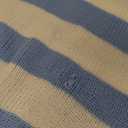 Panadila Womens Striped Sweater Set Oversized Lounge Sets Matching Pajamas Long Sleeve Sweater Top and Shorts (Medium, Light Blue Combo)