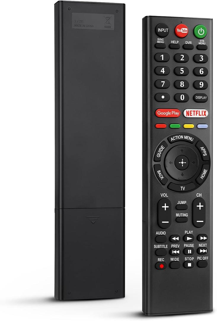 for Sony-TV-Remote-Control-ReplacementUniversal for Sony Bravia Smart TVs RMT-TX100U,RMF-TX310U,RMT-TX500U (for Sony TV remote)