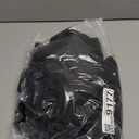 Vakkest Womens 2 Piece Outfits Suits Sheer Mesh Bead Pants and Long Sleeve Business Casual Office Work Blazer Sets (X-Large, Black)