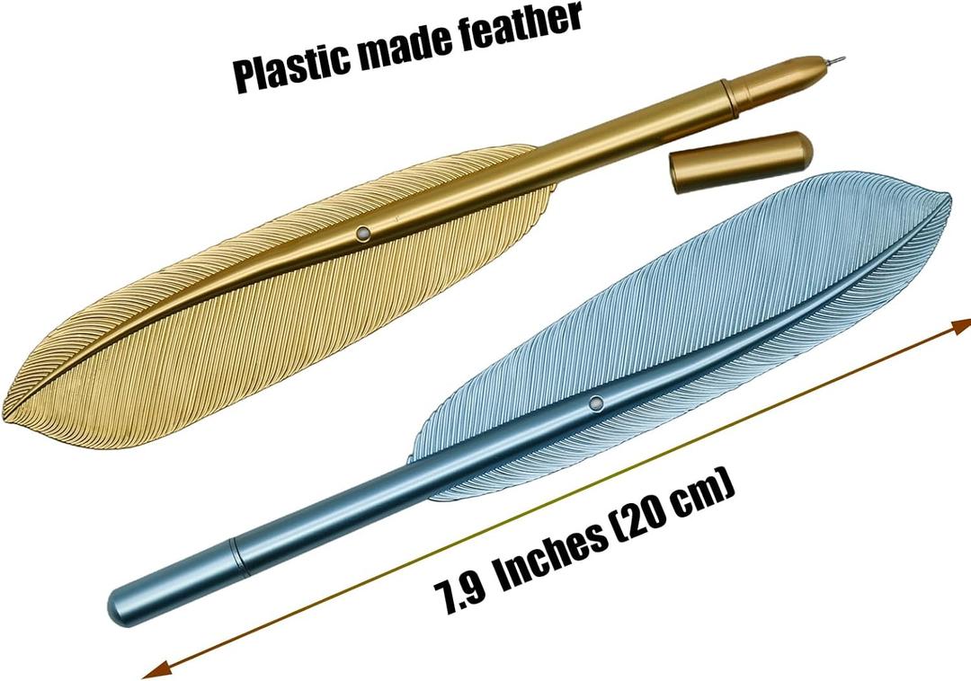 2 CT Feather Pens 4 Pack