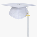 FtyFty Unisex Adult Matte Graduation Cap with Tassel Year Charm 2 Pack 2025