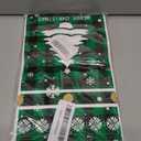 30 Pcs Christmas Treat Bags - Merry Christma Drawstring Gift Bags, Plastic Red Green Plaid Christmass Goodie Candy Goody Snack Bags Bulk for Cookie Gifts Xmas Holiday Christmas Party Favors Supplies