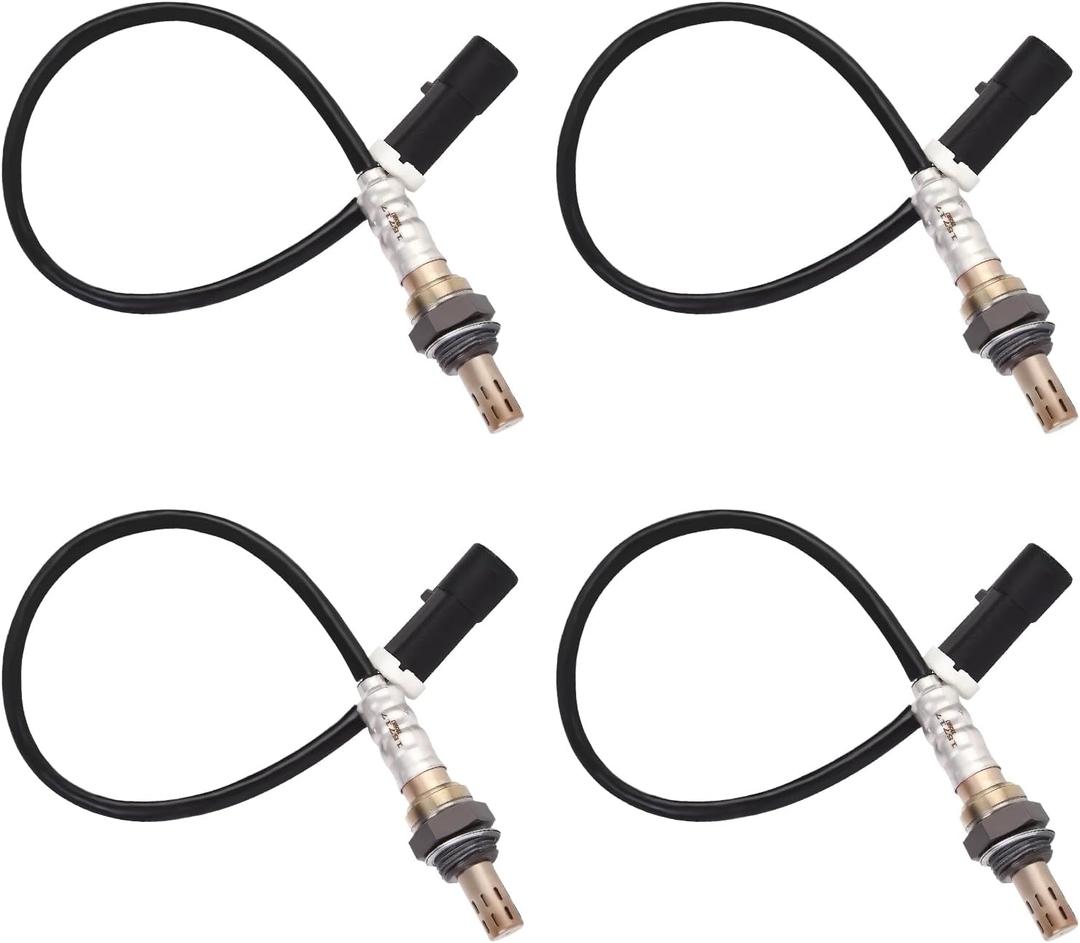 Oxygen Sensor Upstream Downstream 15717 O2 Sensor Compatible with Ford 1997-2008 F150 Explorer Escape Ranger for Mazda 6 CX-9 for Lincoln Navigator - O2 Sensors Replace 15716 15718 Set of 4