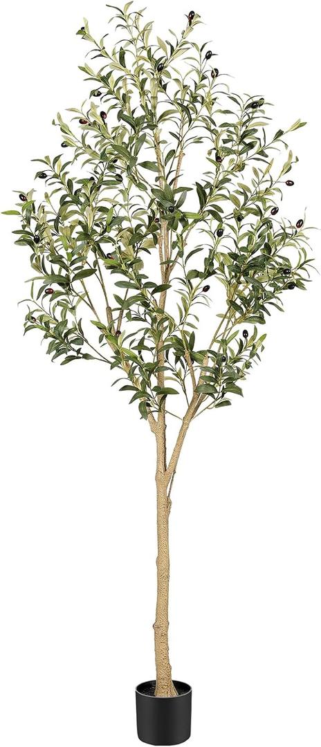 Realead 6FT Artificial Olive Tree Indoor with Realistic Appearance