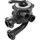 Fexhull SPX0710X32 Multiport Valve Compatible with Hayward Multiport Valves and Sand Filters S200 and S240 Series Pool and Spa Sand Filter, 6 Position