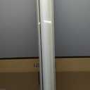 AOSKY Linen Roller Blinds Shades for Indoor Windows Pull Down Cordless Blackout Black Out Window Shade 34 Inch Blinds for Home Beige