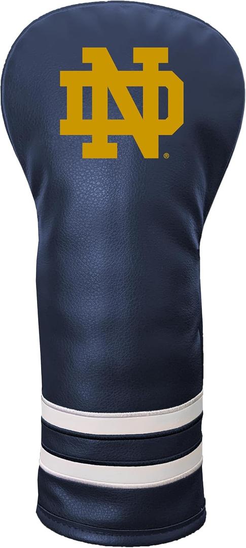 Team Golf NCAA North Carolina Vintage Fairway Headcover (Color) - Printed Team Golf NCAA Vintage Fairway Headcover (Printed), Fits All Fairway, Hybrid and Utility Clubs
