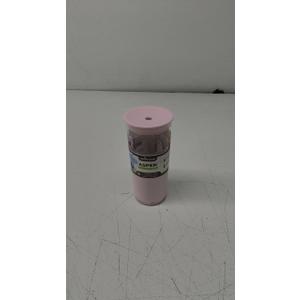 REDUCE Aspen 20 oz Vacuum Insulated Glass Tumbler with Lid & Extra Wide Straw - Keeps Drinks Cold for 12 Hrs - Ideal for Iced Coffee, Smoothies & Boba - Dishwasher Safe, Soft Base - Matcha