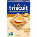 Triscuit Smoked Gouda Whole Grain Wheat Crackers, Lunch Snacks, Snack Crackers, 8.5 oz BBD Aug 20 2026
