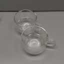 glastal 12 oz Latte Macchiato Glasses, Double-Walled Coffee Glasses, Set of 2, Glass Stackable Coffee Cups, Tea Glasses with Handle for Cappuccino, Tea, Milk, Gifts for Women Friends New Home Gift