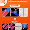 A3+ DTF Transfer Film, 13" x 19" Double Sided Matte PreTreat Heat Transfer PET Sheets for DTF Inkjet Printer, DTF Paper Direct Print on T-Shirts Textile, Hot & Cold Peel, 50 Sheets
