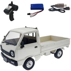 YIKESHU RC Car, 1/10 Remote Control Car with LED Headlights, 2.4Ghz RC Rock Crawler Trucks Rear Drive, Off Road Pickup Truck for Adults Birthday Gifts, All Terrain Crawler Suitable for Indoor Outdoor