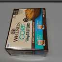Wellness CORE Tiny Tasters Pate Adult Wet Cat Food, Natural, Protein-Rich, Grain Free, 1.75-Ounce Pouch, 12 Pack, (Seafood Variety Pack)