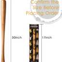 2 x Garbendy Black Gold Foil Christmas Wrapping Paper Roll - Mini Roll - 17 inch X 120 inch Per roll - Reversible 3 Different Design with Glitter Metallic Foil Shine (42.5 sq.ft.ttl)