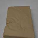 Mayfair Linen 600 Thread Count 100% Egyptian Cotton 1 Fitted Sheet Only, Sand California King Fitted Sheet, Long - Staple Combed Pure Natural Cotton Sheet, Soft & Silky Sateen Weave