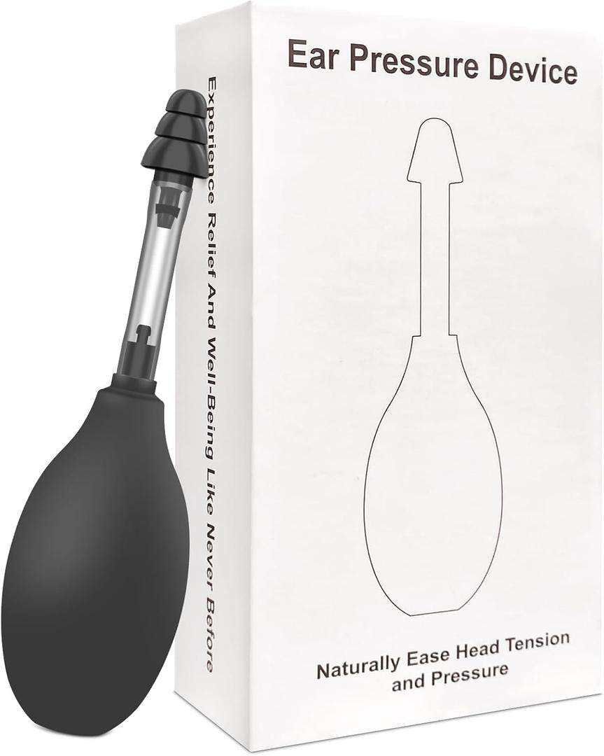 Ear Pressure Relief Device Tool, Migraine and Headache Relief Products, Airplane Ear Pressure Relief Gadget, Inner Ear Pressure Balance, Reduces Tension