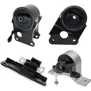 G240 Fit for 2004-2009 Quest 3.5L/2004-2006 Maxima Altima 3.5L Auto Transmission & Engine Motor Mount Set 4PCS A7349 A7358 A7348 A7351