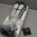 LONEDRUID Dusk to Dawn Outdoor Lamp Post Lights Waterproof Exterior Pole Lantern Lighting Fixtures with 3-Inch Pier Mount Base for Garden Patio Yard Pathway Driveway