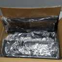 Yecaye 4 Pack Under Bed Storage with Wheels, Under Bed Storage Containers with Lids, Large Under Bed Rolling Storage with Clear Window & Label, Rolling Drawers for Clothes, Blankets, Books (Black)