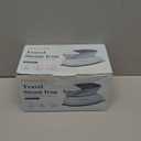 PIOMATIC Travel Iron Mini with Steam for Clothes with Dual Voltage, Portable Mini Ironing Machine with Non-Stick Soleplate, Small Iron for Sewing, Quilting and Handcraft