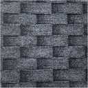 Self Adhesive Carpet Tile, Easy to Peel and Stick Carpet Floor Tile 12 Pack 12x12 Inch