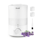 LEVOIT Humidifiers for Bedroom, Quiet (3L Water Tank) Cool Mist Top Fill Essential Oil Diffuser with 25Watt for Home Large Room, 360° Nozzle, Rapid Ultrasonic Humidification for Baby Nursery and Plant