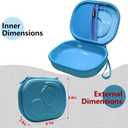 LTGEM Headphone Case Compatible with Tune 510BT/520BT/720BT/770NC & Live 460NC/660NC/670NC/770NC/760NC & Junior 470NC /Junior 320BT/JR 460NC & TOZO HT2 Headphones, Sky Blue(Case Only)