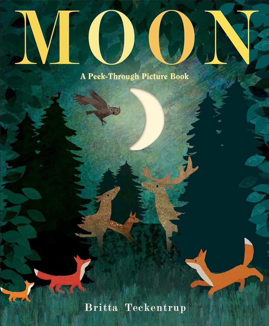 Moon: A Peek-Through Picture Book, Hardcover