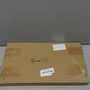 Thenshop 20 Pcs 9 x 3 x 3 Inch Clear Cupcake Boxes with Handle and Inserts 3 Count Portable Pastry Packaging for Cupcakes Carrier Muffin Bakery Containers Mothers Day Wedding Party(Brown)