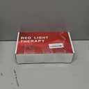 Red Light Therapy Infrared Light Therapy Pad for Body Pain NIR Deep Therapy for Back Knee Hands Feet Relief Portable 660nm 850nm Home Heating Light Therapy Wrap Belt Gift for Women Men