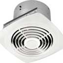 REEPLAR 8-Inch Ceiling Mount Exhaust Fan, 200 CFM Powerful Ventilation, Replacement for 505 Vertical Discharge Exhaust Fan, Fits 8" Roof Duct System, Ideal for Kitchen, Bathroom and Laundry Room, Medium