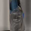 VANNON 16oz Pet Water Bottle, Gravity Dog Water Bowl Dispenser for Cage, Anti-Overflow Water Dispenser for Small Dogs, Cats, Rabbits and Other Small Animals, BPA Free, Blue