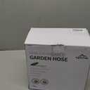 Garden Hose, 100ft Non-Expandable, Lightweight Water Hose, Leakproof & Durable Design, Easy to Store for Gardening, Car Washing, Pet Bathing