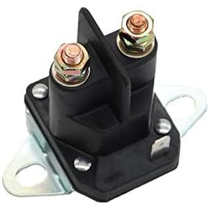 812-1211-211 Solenoid Relay Switch 3 Terminal Replacement for Lawn Mower Solenoid Valve 12V AM103290 48035A 539101714 8121201211 9326519 93265WR 932651WR