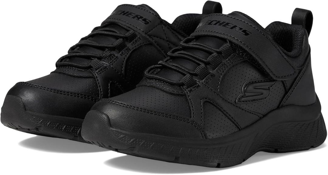 Skechers Girls Microspec Plus (Black)