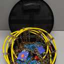 Snow-Chains Auto Fixing 1 Min Quick Fit Easy Installation Tire-Chains, Portable Reusable Universal Emergency Tire Traction Chain for Passenger Car, Pickup Trucks and SUV - Set of 2