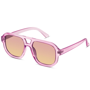 livho Trendy Polarized Square Aviator Sunglasses Women Men Square Eyewear Frame, Retro Sun Glasses for Women Men 2025 Shades